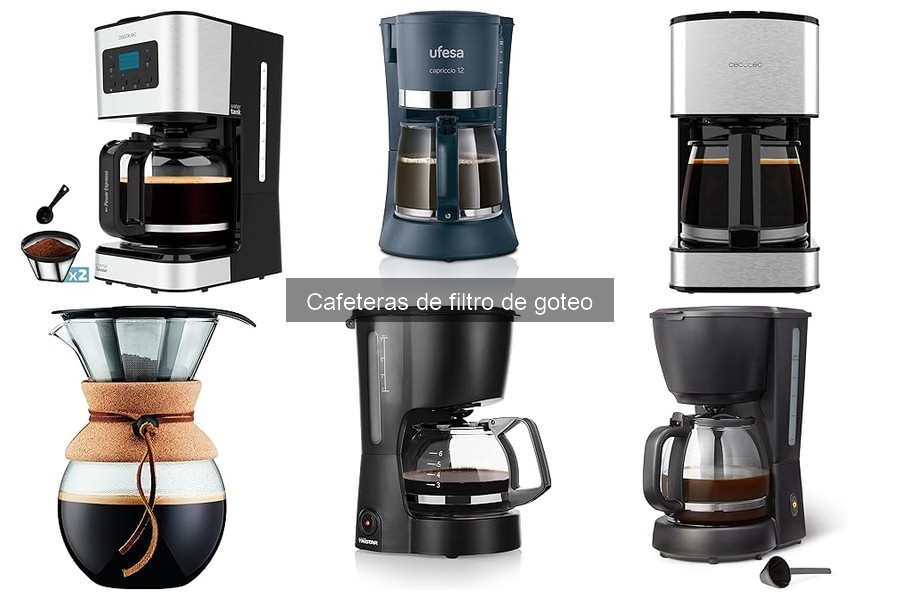 Comparativa: Cafeteras de Filtro de Goteo vs Émbolo