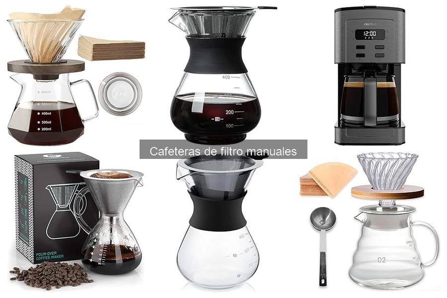 Comparativa: Cafeteras de Filtro Manuales vs Goteo