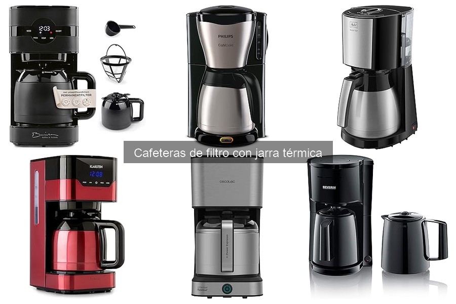 Comparativa: Cafeteras de Filtro Térmicas vs. Goteo Tradicionales