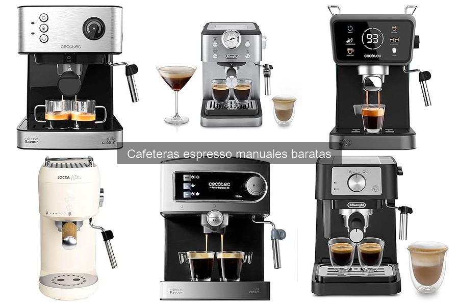 Comparativa: Cafeteras Espresso Manuales vs Eléctricas
