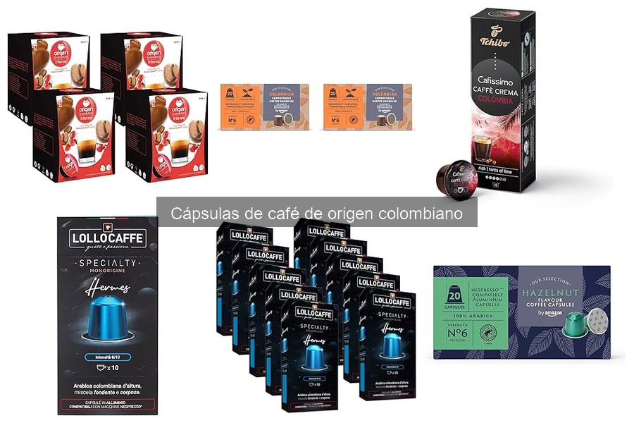Comparativa cápsulas de café colombiano vs otras variedades