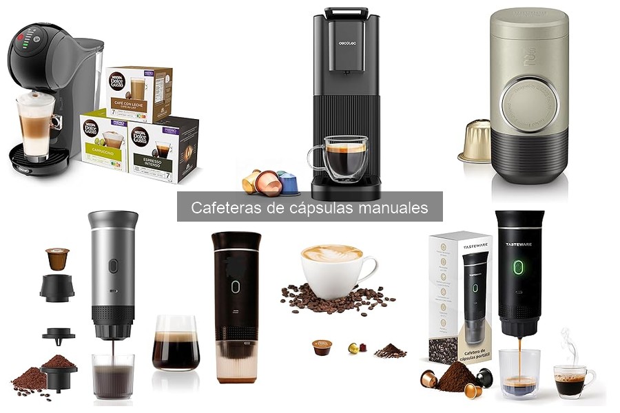 Comparativa de cafeteras de cápsulas manuales: ¡Elige la mejor!