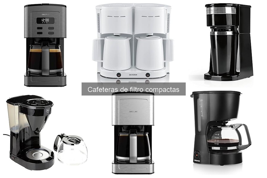 Comparativa de Cafeteras de Filtro Compactas y Tradicionales