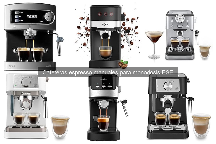 Comparativa de Cafeteras Espresso Manuales ESE vs. Eléctricas