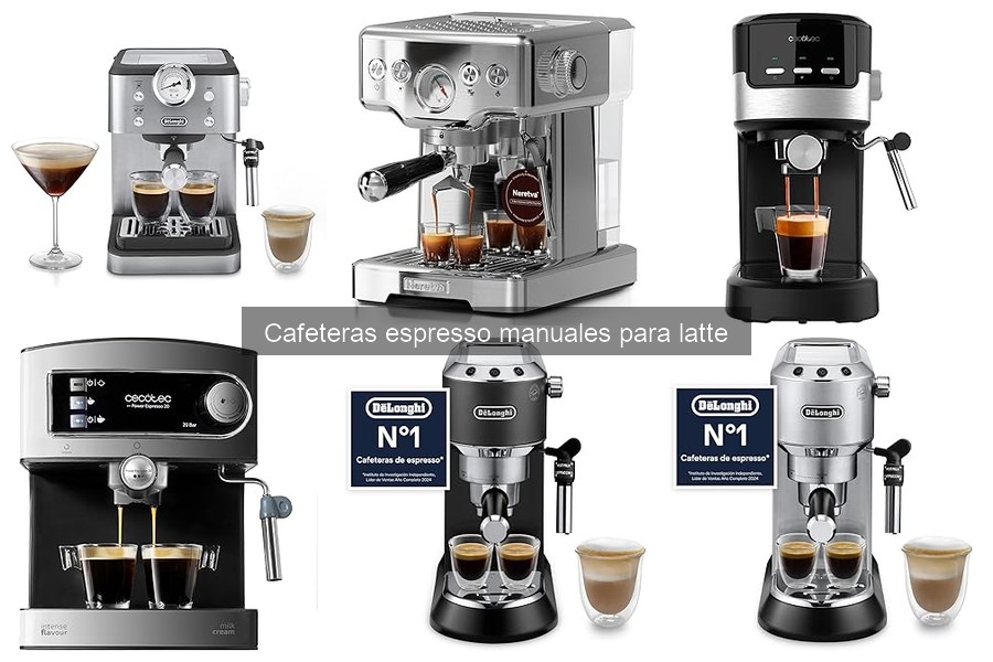 Comparativa de cafeteras espresso manuales vs automáticas
