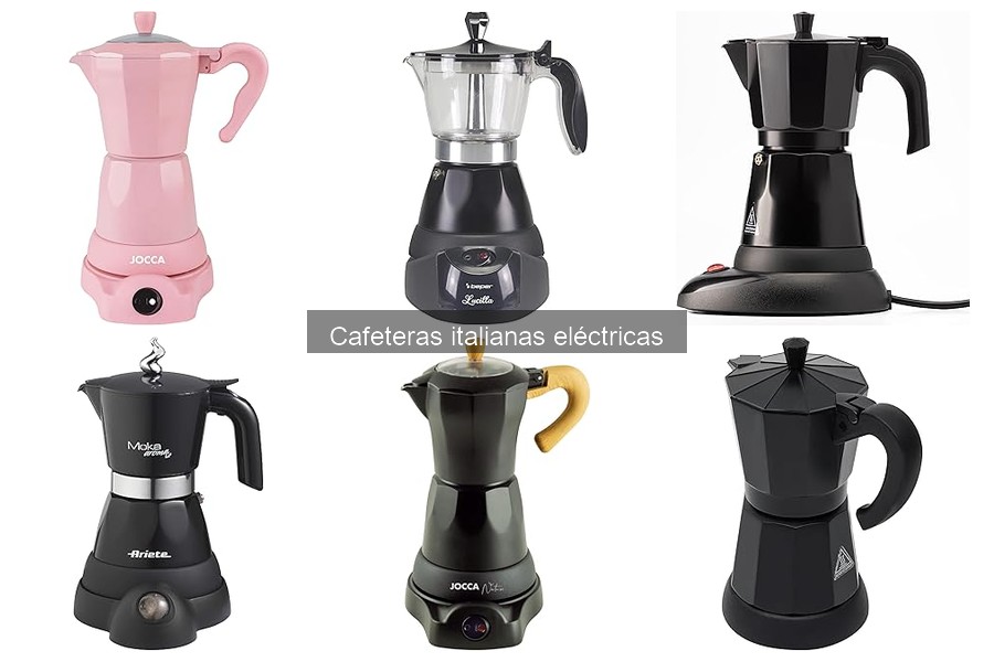 Comparativa de Cafeteras Italianas Eléctricas: Mejores Marcas