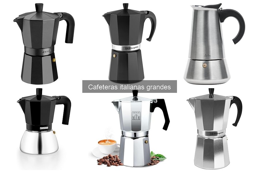 Comparativa de cafeteras italianas grandes: Orbegozo vs IBILI