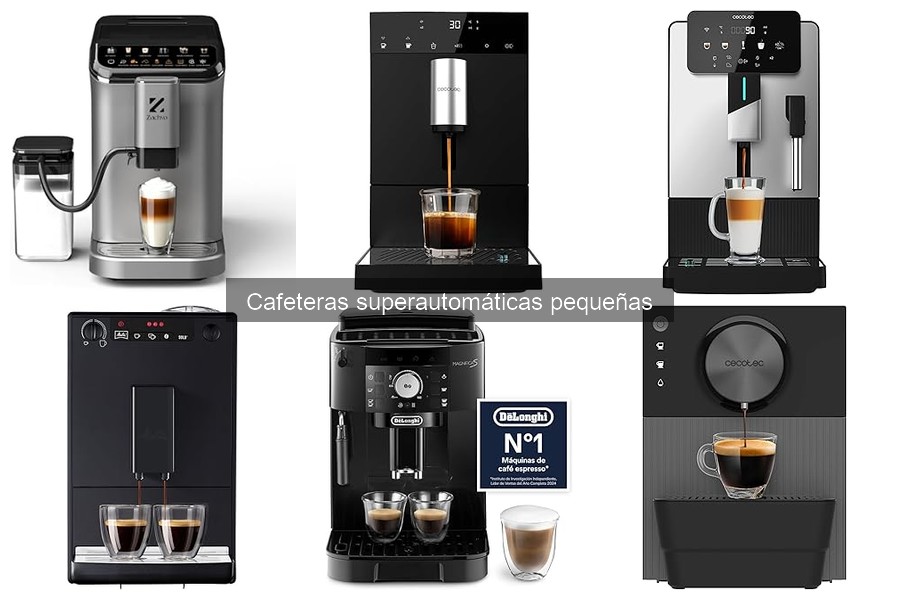 Comparativa de Cafeteras Superautomáticas Pequeñas