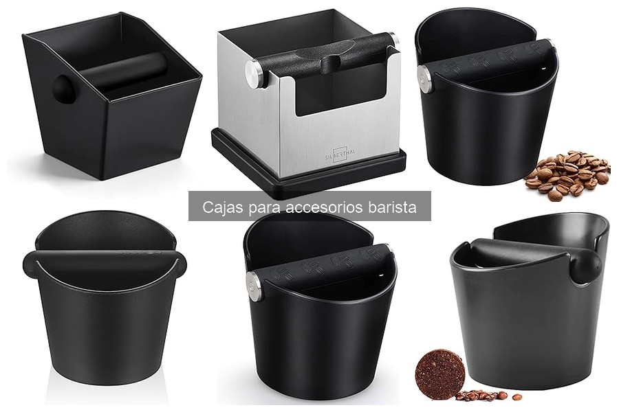 Comparativa de cajas para accesorios barista: calidad y precio