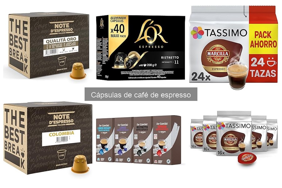 Comparativa de Cápsulas de Café de Espresso: L'OR, Note d'Espresso y Marcilla