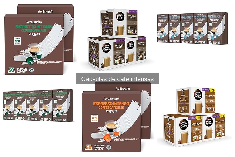 Comparativa de Cápsulas de Café Intensas: Sabor y Precio