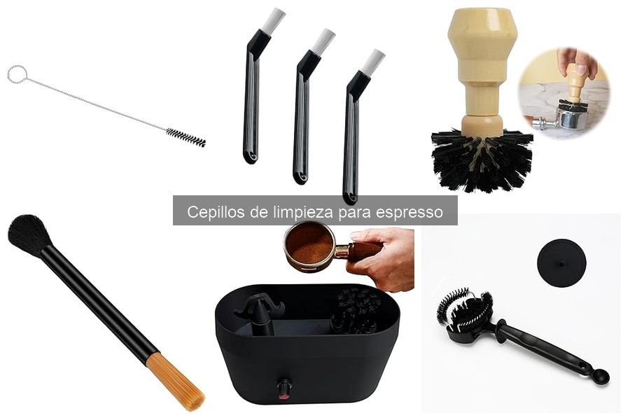 Comparativa de cepillos de limpieza para espresso 2023