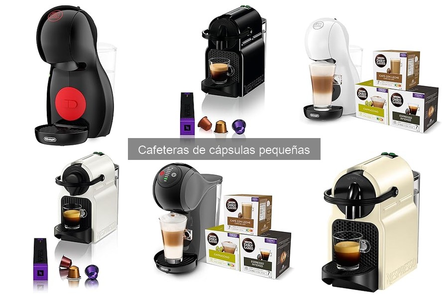 Comparativa de las Mejores Cafeteras de Cápsulas Pequeñas