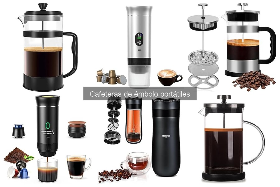 Comparativa de las Mejores Cafeteras de Émbolo Portátiles