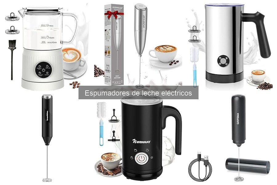 Comparativa de los Mejores Espumadores de Leche Eléctricos 2023