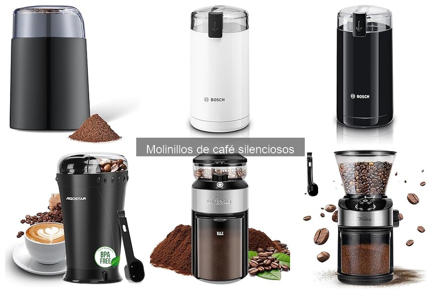Comparativa de los mejores molinillos de café silenciosos