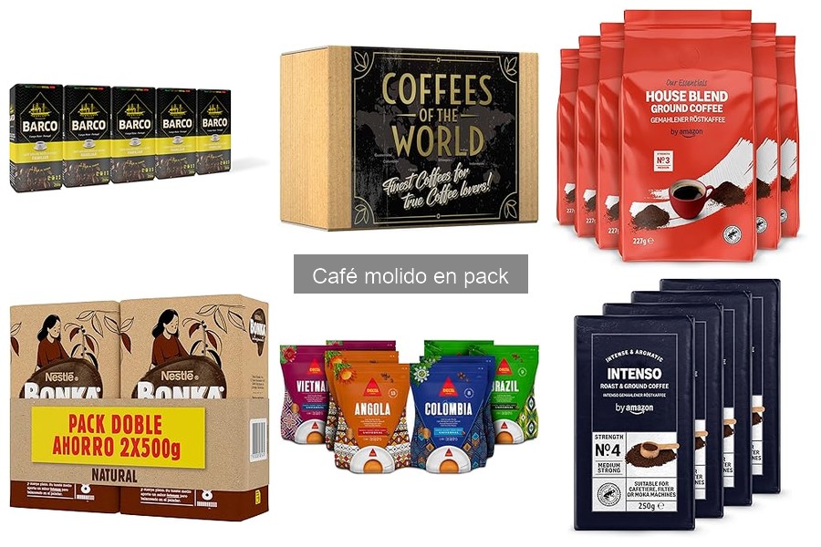 Comparativa de Marcas de Café Molido en Pack: Calidad y Precio