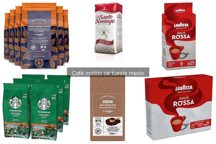 Comparativa de Mejores Marcas de Café Molido Tueste Medio