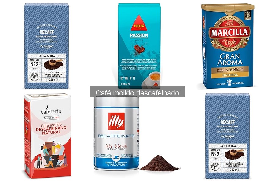 Comparativa de Métodos de Descafeinización del Café Molido