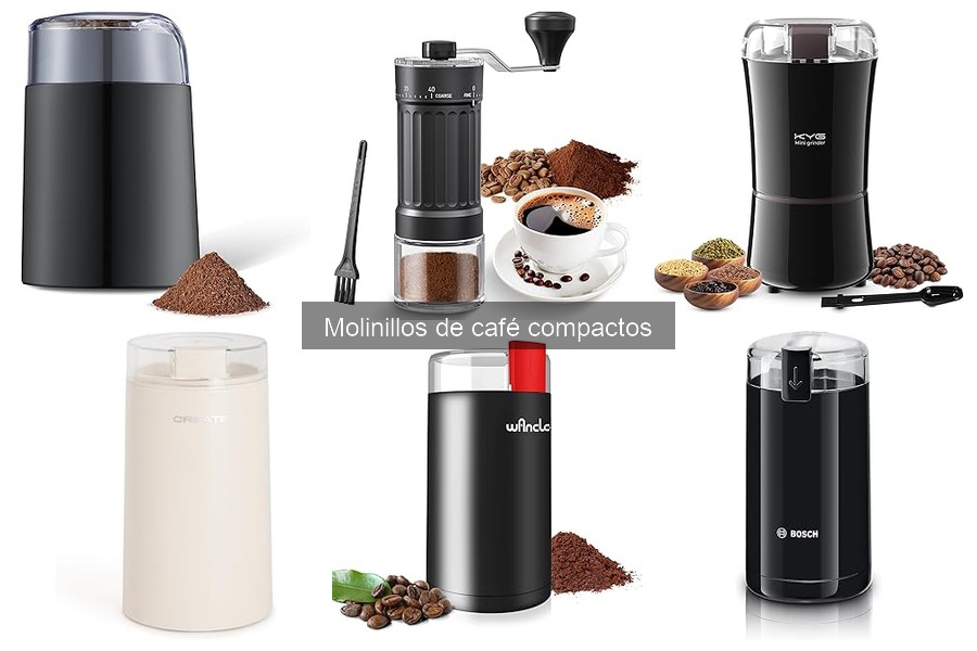 Comparativa de Molinillos de Café Manuales y Eléctricos Compactos
