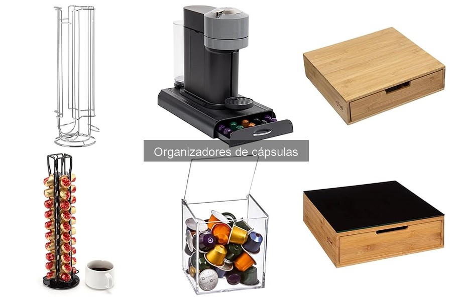 Comparativa de Organizadores de Cápsulas: Madera, Plástico y Metal
