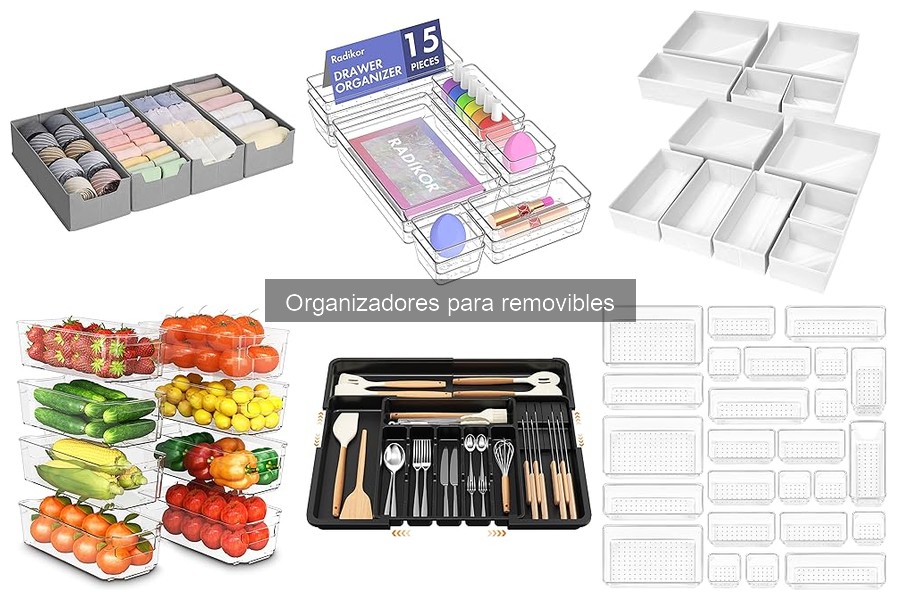 Comparativa de Organizadores para Removibles: Mejores Opciones