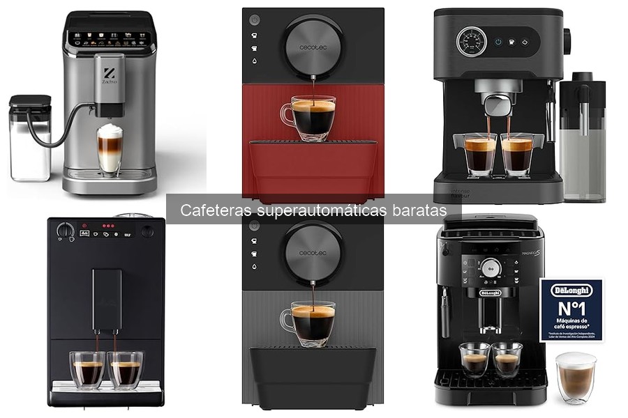 Comparativa de Precios: Cafeteras Superautomáticas Baratas