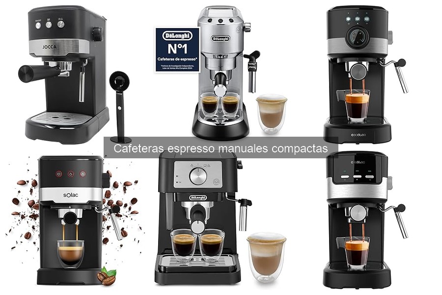 Comparativa de precios de cafeteras espresso compactas