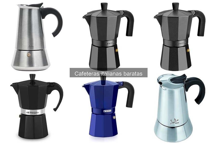 Comparativa de Precios de Cafeteras Italianas Baratas