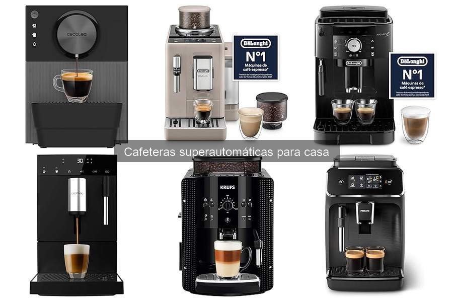 Comparativa de precios de cafeteras superautomáticas 2023