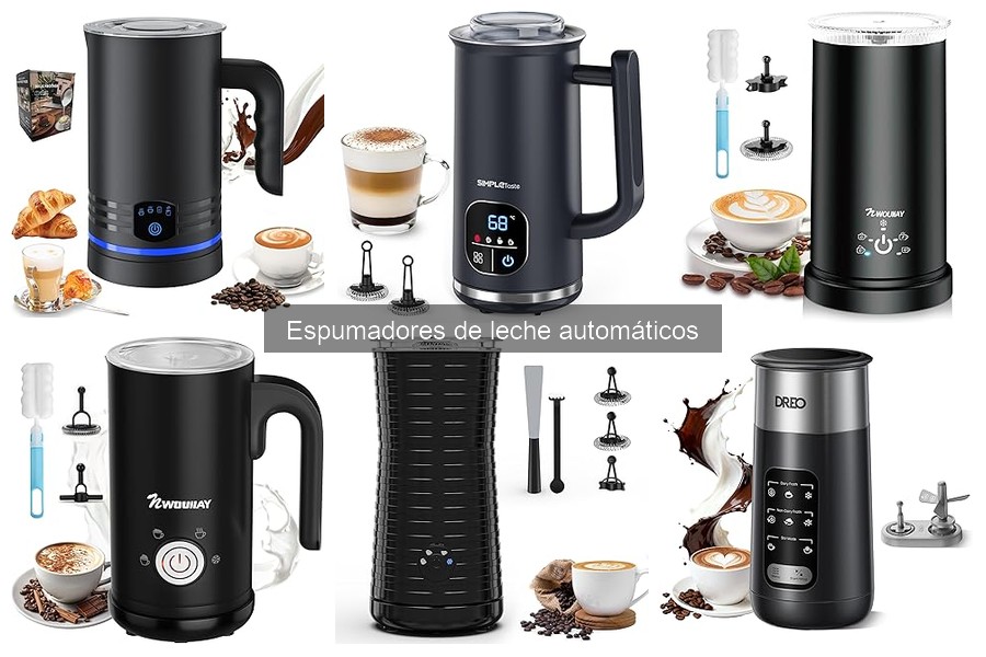 Comparativa de Precios de Espumadores de Leche Automáticos