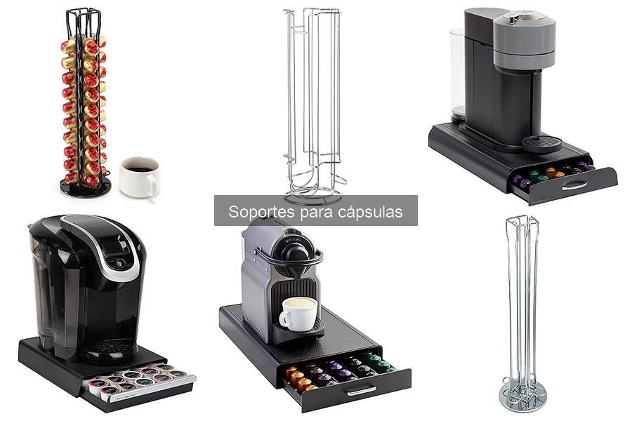 Comparativa de soportes para cápsulas de café: marcas y modelos