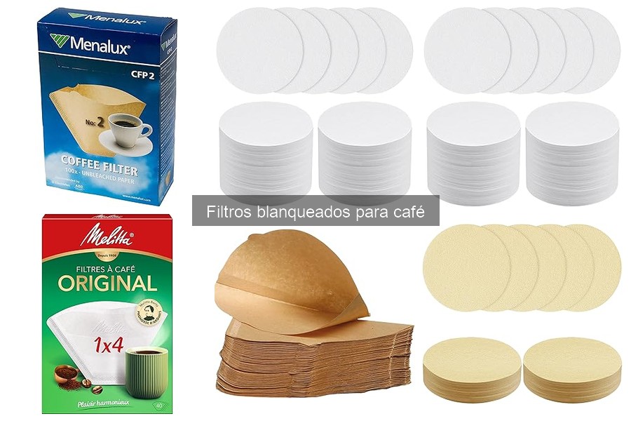 Comparativa: Filtros Blanqueados vs. No Blanqueados para Café