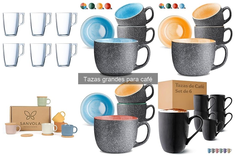 Comparativa: Tazas Grandes de Cerámica vs Acero Inoxidable