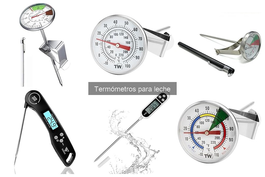Comparativa: Termómetros Digitales vs. de Vidrio para Leche