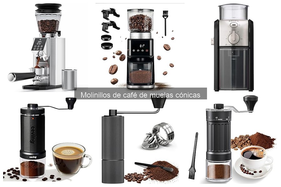 Compra molinillos de café de muelas cónicas: precios y mejores tiendas