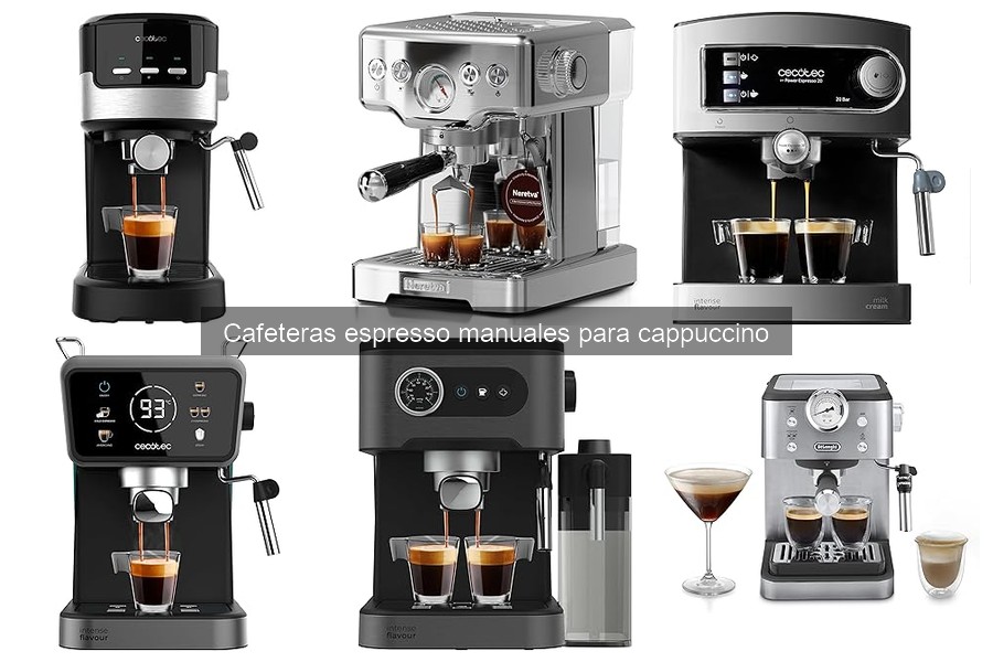 Consejos para usar cafeteras espresso manuales en casa