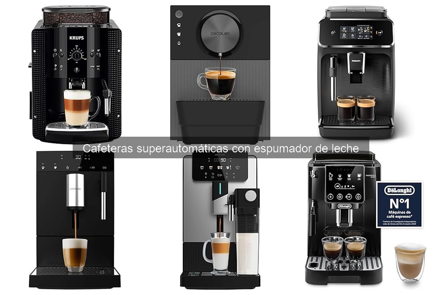 Consumo eléctrico de cafeteras superautomáticas con espumador
