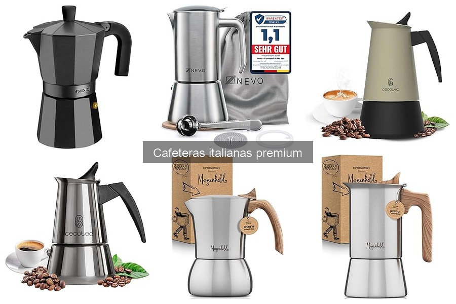 ¿Cuánto café usar en una cafetera italiana premium?