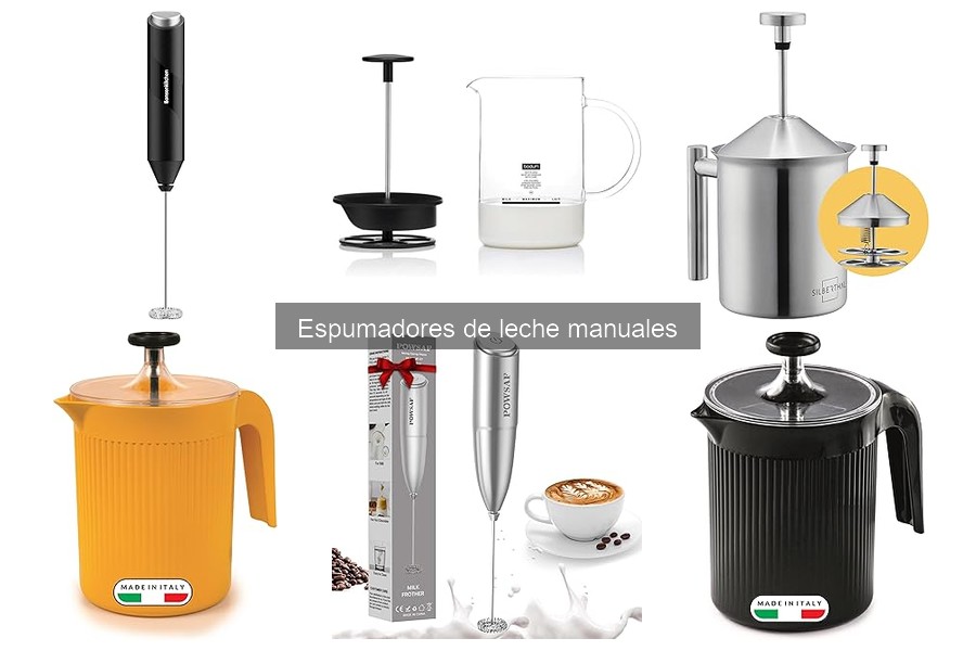 ** ¿Cuánto cuesta un espumador de leche manual? Precios y recomendaciones