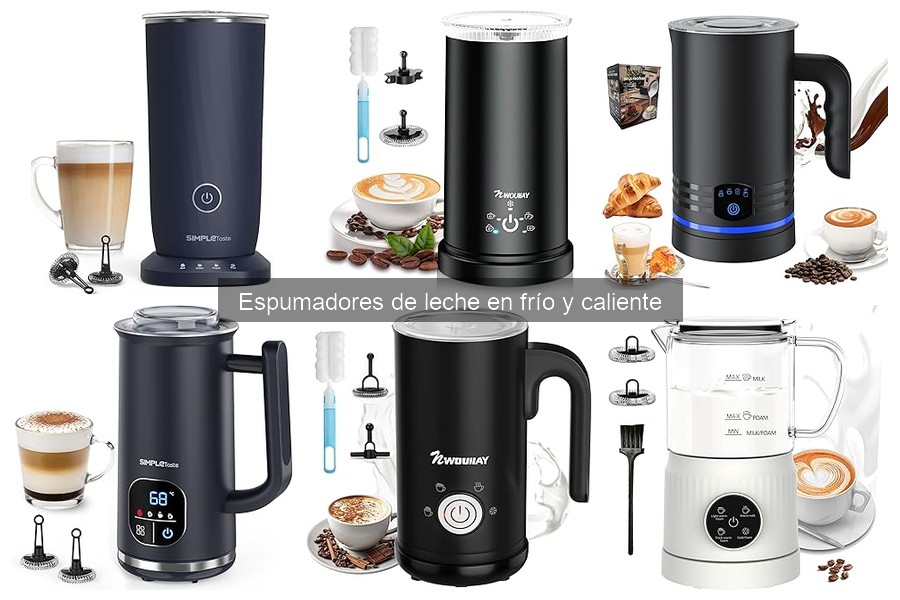 ¿Cuánto cuesta un espumador de leche? Precios y opciones
