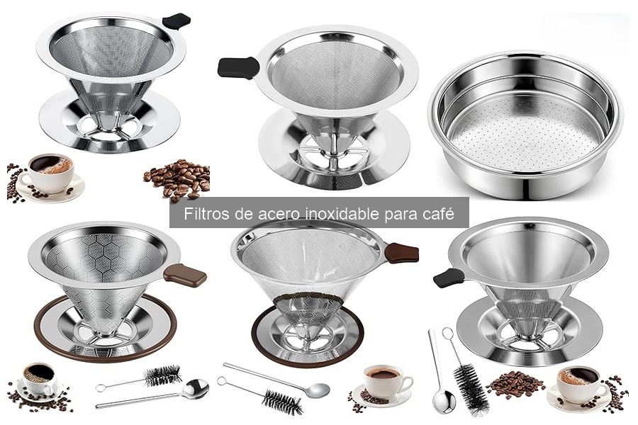¿Cuánto cuesta un filtro de acero inoxidable para café?
