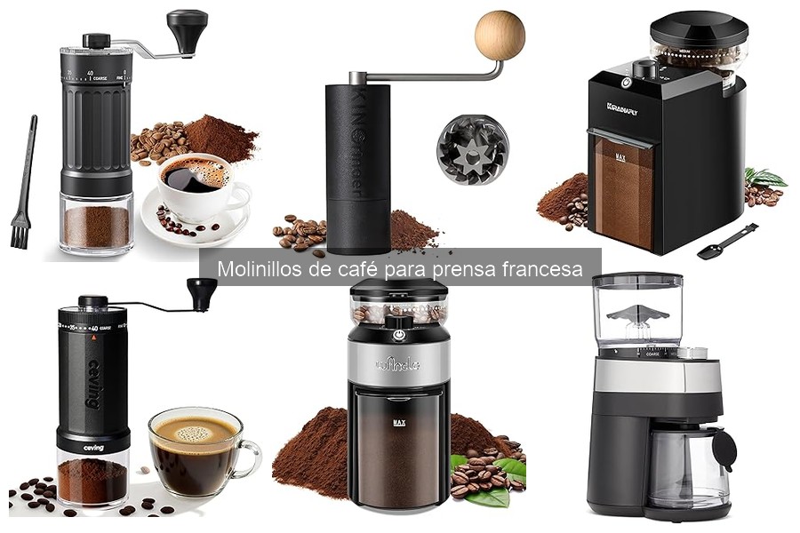 ¿Cuánto cuesta un molinillo de café para prensa francesa?