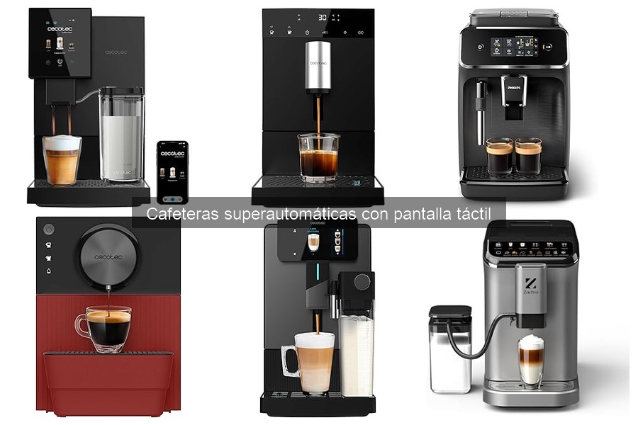 ¿Cuánto cuesta una cafetera superautomática con pantalla táctil?