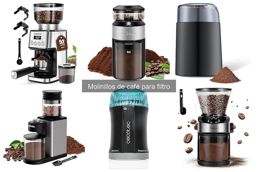 ¿Cuánto gastar en un molinillo de café para filtro?