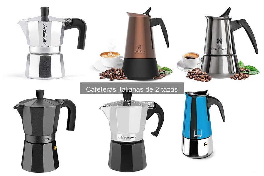 Deliciosas recetas de café para cafetera italiana de 2 tazas