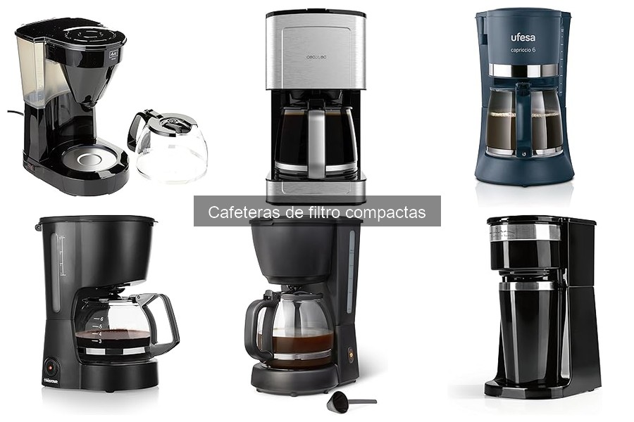 ** Descubre las Cafeteras de Filtro Compactas: Guía Práctica