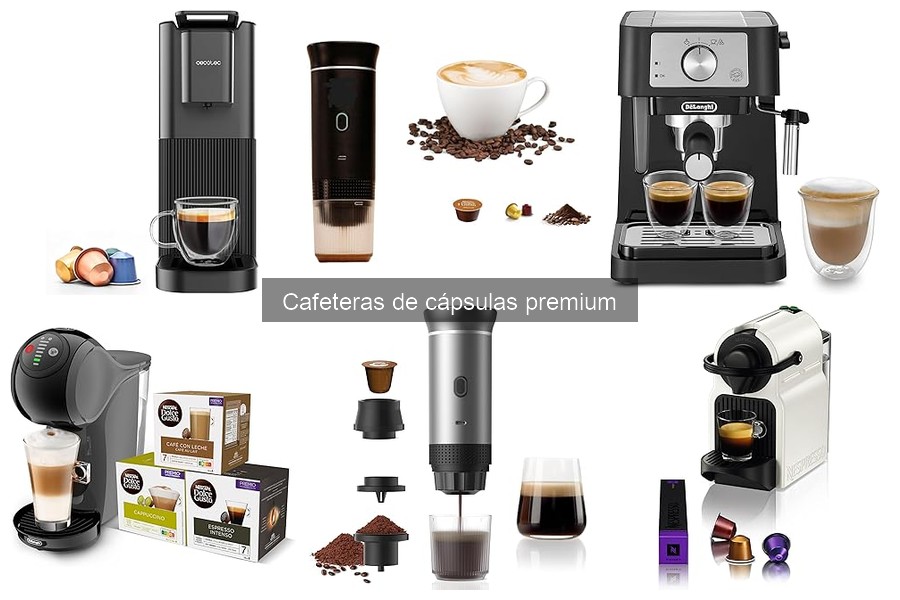 Descubre qué son las cafeteras de cápsulas premium