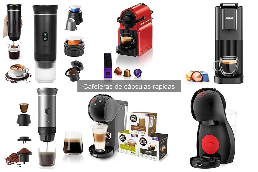 Diferencias entre cafeteras de cápsulas y de goteo