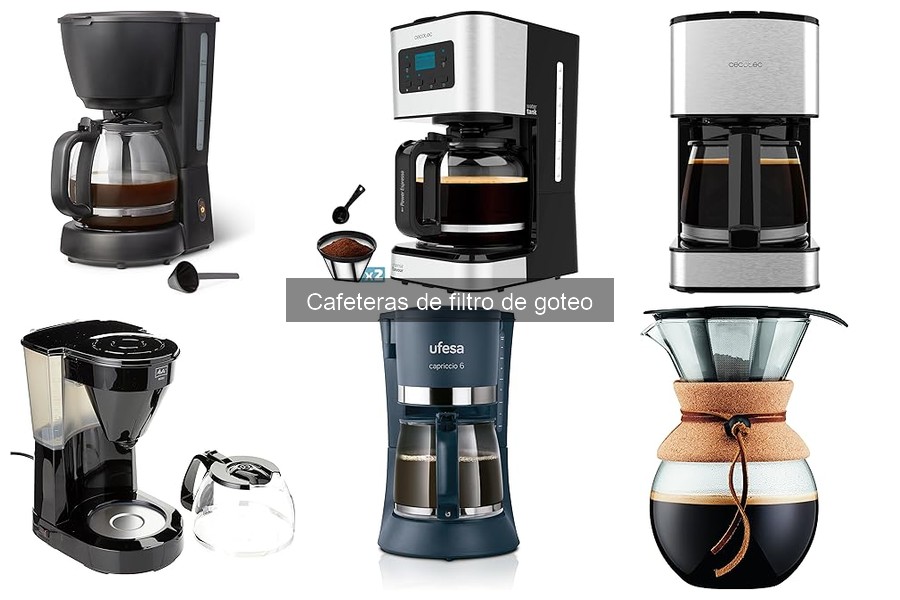 Diferencias entre cafeteras de goteo manuales y automáticas